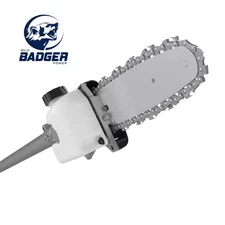 10 In. Pole Saw with 30 In. Shaft Universal Attachment, Fixed Pole