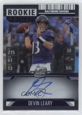 2024 Panini Contenders Optic Rookie Ticket RPS Auto Devin Leary #141 Auto rw6