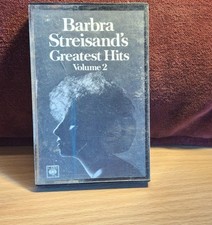 Barbra Streisand's Greatest Hits Cassette Tape Album Vol 2