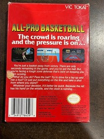 All Pro Basketball Nintendo NES - Complete CIB!