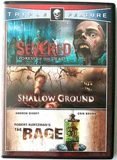 SCREEN MEDIA ~ Severed / Shallow Ground / Rage, 2-Disc, Zombie Horror ~ DVD