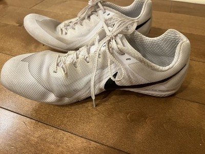Nike Zoom Rival Multi Men's 9 White Black Track & Field Spikes FZ9664-100