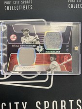 2004 Upper Deck Dual Legendary Materials Patch Joe DiMaggio Ted Williams /50