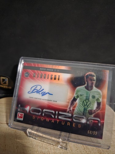 DAVID ODOGU /99 ⚽ Topps Midnight Bundesliga 24-25 - VFL WOLFSBURG - Auto