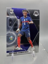 2021 Panini Mosaic Soccer #111 Eduardo Camavinga Rookie Card. rookie card picture