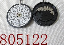 Swiss ETA 805.122 Quartz Watch 3 Hands with Day and Date Movement