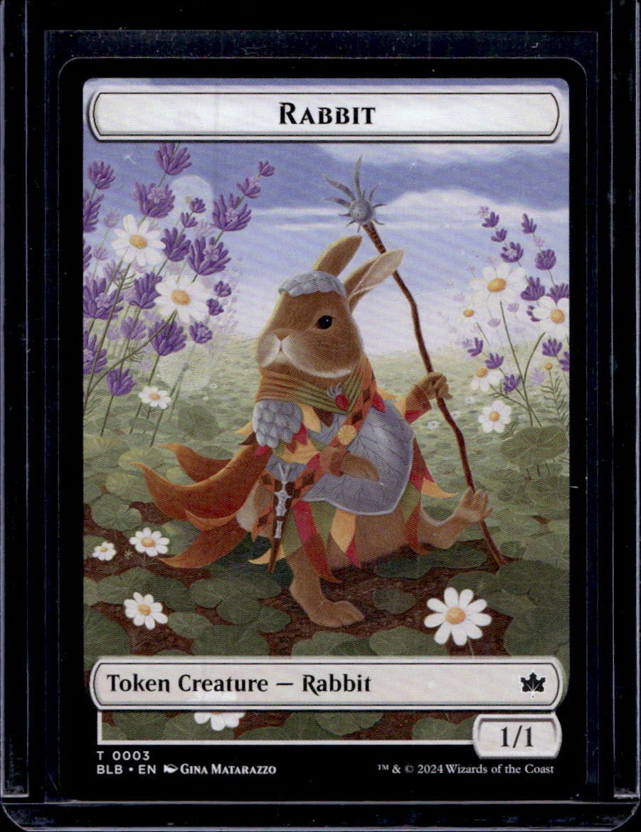 Bloomburrow #3 Rabbit Token