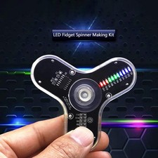 DIY Electronic Top Kit LED Fingertip Gyro Manufacture DIY Kit Fun Top Welding El