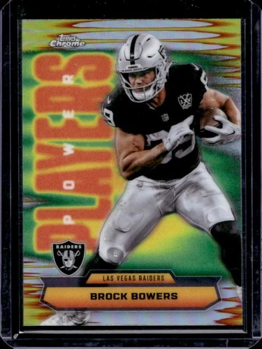2025 Topps Chrome Brock Bowers Refractor (RAW)