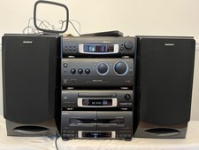 SONY MHC-EX7 Mini Hi-Fi Component System *Tested/Working*  (Used/Black/Unboxed)