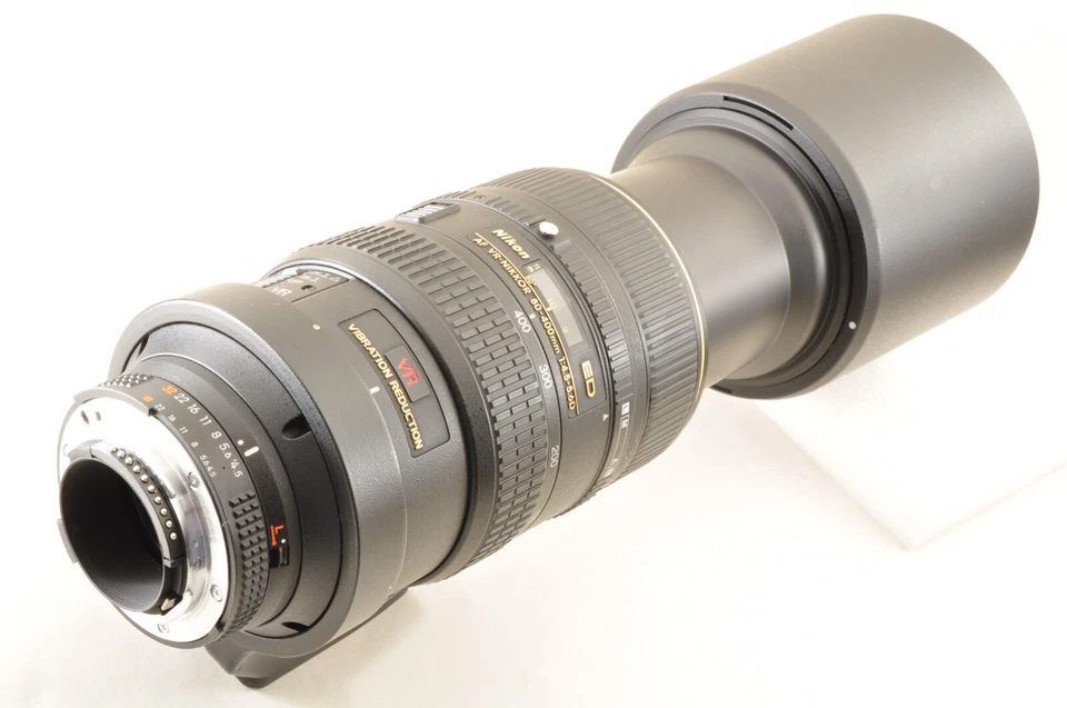 Nikon AF NIKKOR 80-400mm f/4.5-5.6D ED VR Zoom Lens w/Hood *Near Mint+5* #4243 - Image 3 of 4