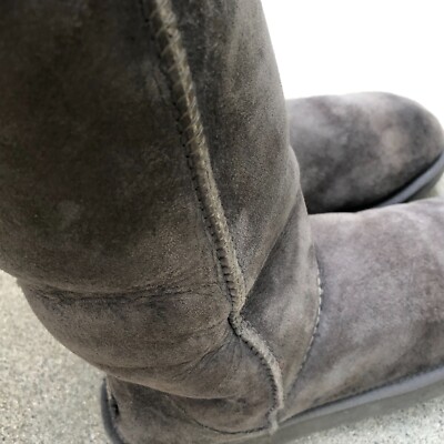 UGG Australia Original Classic Tall Boots 9 Shearling Leather Grey