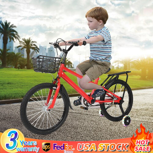 Kids Bike, Children Bicycle, Training Wheel Bike For 6-8 Years Old Children