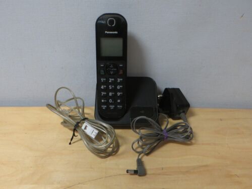 Téléphone sans fil Panasonic KX-TGC412EB, SIMPLE voir phoyos D'OCCASION - Photo 1/7