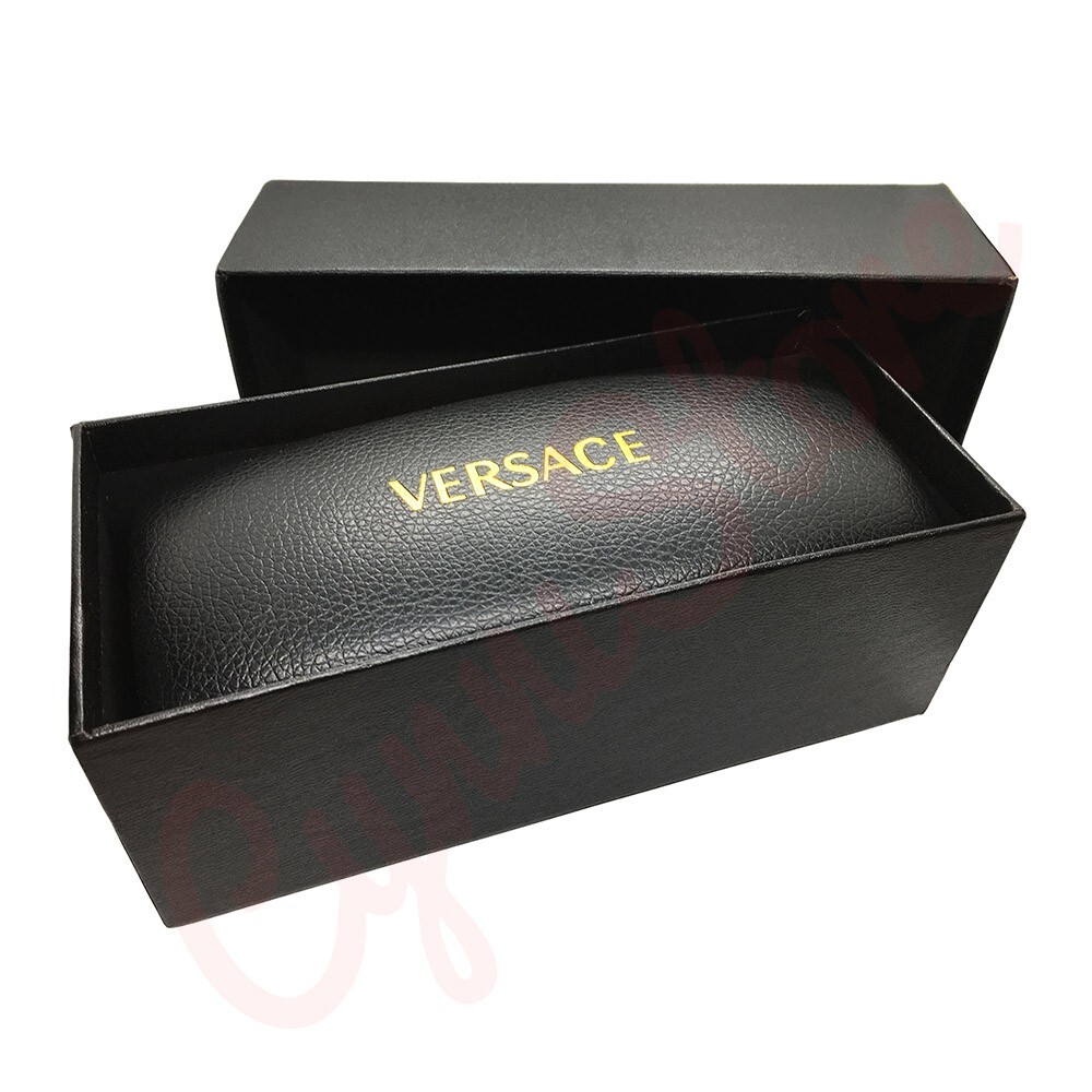Versace Universal Black Large Hard Case for Sunglasses with Cleaning Cloth & Box thumbnail 3