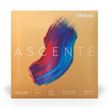 Mint D'Addario A310 3/4M Ascent  Violin String Set, 3/4 Scale, Medium Tension