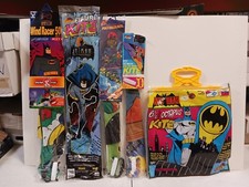 Batman Octopus/Adventures/Animated Series Kite 1988/1992/1994/1997 X5 Lot