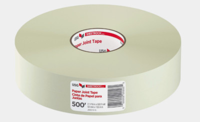 SHEETROCK White Paper Joint Tape Reinforce Corners 2-1/16'' W x 500 ft. L 382198