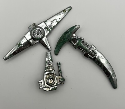 Vintage VOLTRON Panosh Palace Red Lion's Sword,Frenzy Rumble Gun, Spear Sword