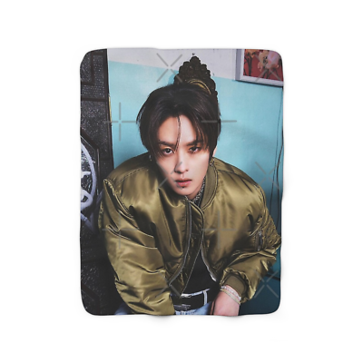 Stray Kids Lee Know Sherpa Fleece Throw Blanket Stray Kids Lee Know Blanket