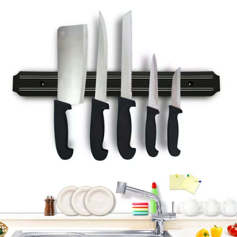 Heavy Duty Magnetic Wall Mounted Kitchen Knife Magnet Holder