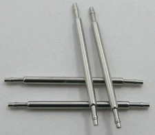 2 Spring Bars THIN 1.2 mm(diameter) / Push pin for watch bracelet 20 millimeters