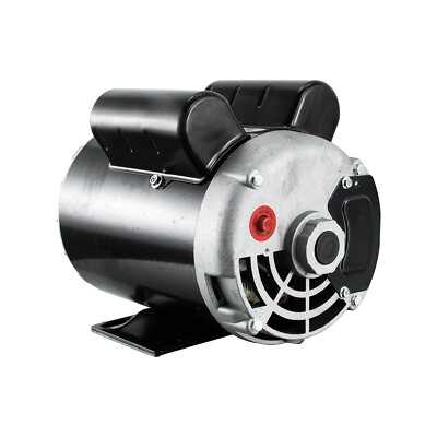 Electric Motor 3.7HP 230V 3450RPM Compressor Duty 56 Frame 1 Phase 5/8'' Shaft