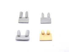 ALEZAN MODELS . ACCESSOIRES 1/43 . SET N°2 DE 4 RETROVISEURS ASSORTIS .