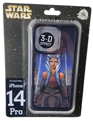 Disney Parks Star Wars Ahsoka Tano iPhone 14, 15 Pro Cover
