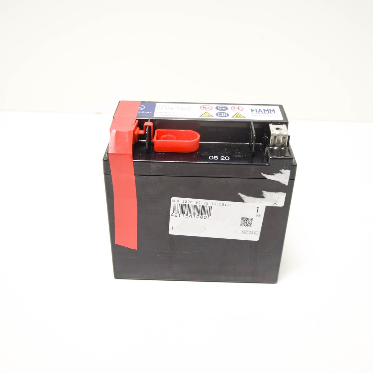 Batterie Auxiliaire Mercedes-Benz A2115410001 - 12V 12AH, Neuve D'origine, Fabriquée En Italie