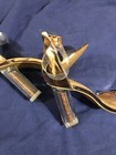 BAMBOO GOLD AND GLITTERS PARTY SHOES SANDALS HEELS SIZE 9 — photo 2