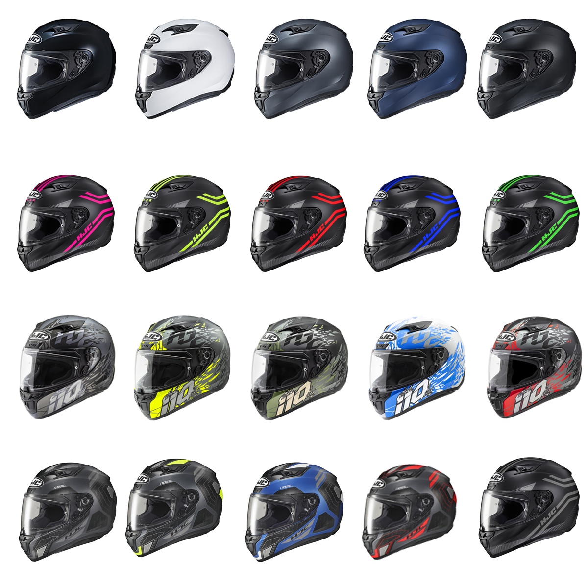 HJC α10plus HJC i10/i10 Plus Full Face Motorcycle Helmet DOT Approved | eBay