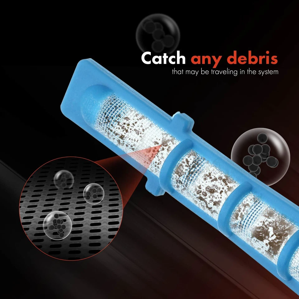 Tubo de orificio de aire acondicionado para Ford F-150 1980-2008 F-250 F-350 Super Duty Lincoln Mercury Foto 3 de 4