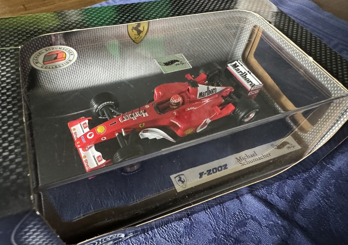 Rare - Hot Wheels Racing F1 Model (02) Ferrari F-2002 (54618