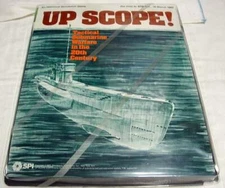 SPI 1977 - UP SCOPE ! game - Tacitcal Submarine Warfare WW I & WW II (UNPUNCHED)