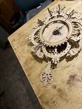 ROKR 3D Wooden Puzzles for Adults Mechanical Clock Assembled