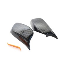 Paire De Coques De Rétroviseur NOIR Pour BMW Série 5 E60 2004-2007 - Neuf - Brillant