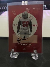 Ty Hamilton Red Auto 188/335 ONIT Ohio State