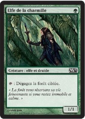 4 * Elfe de la charmille Français - 4 * French Arbor elf - Magic Mtg - M13