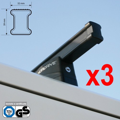 9408 3 BARRE Portatutto Portapacchi Gev Fiat Doblo' 2010-2022 /Opel Combo 12..18 EUR 150,00 - IT - Foto 10