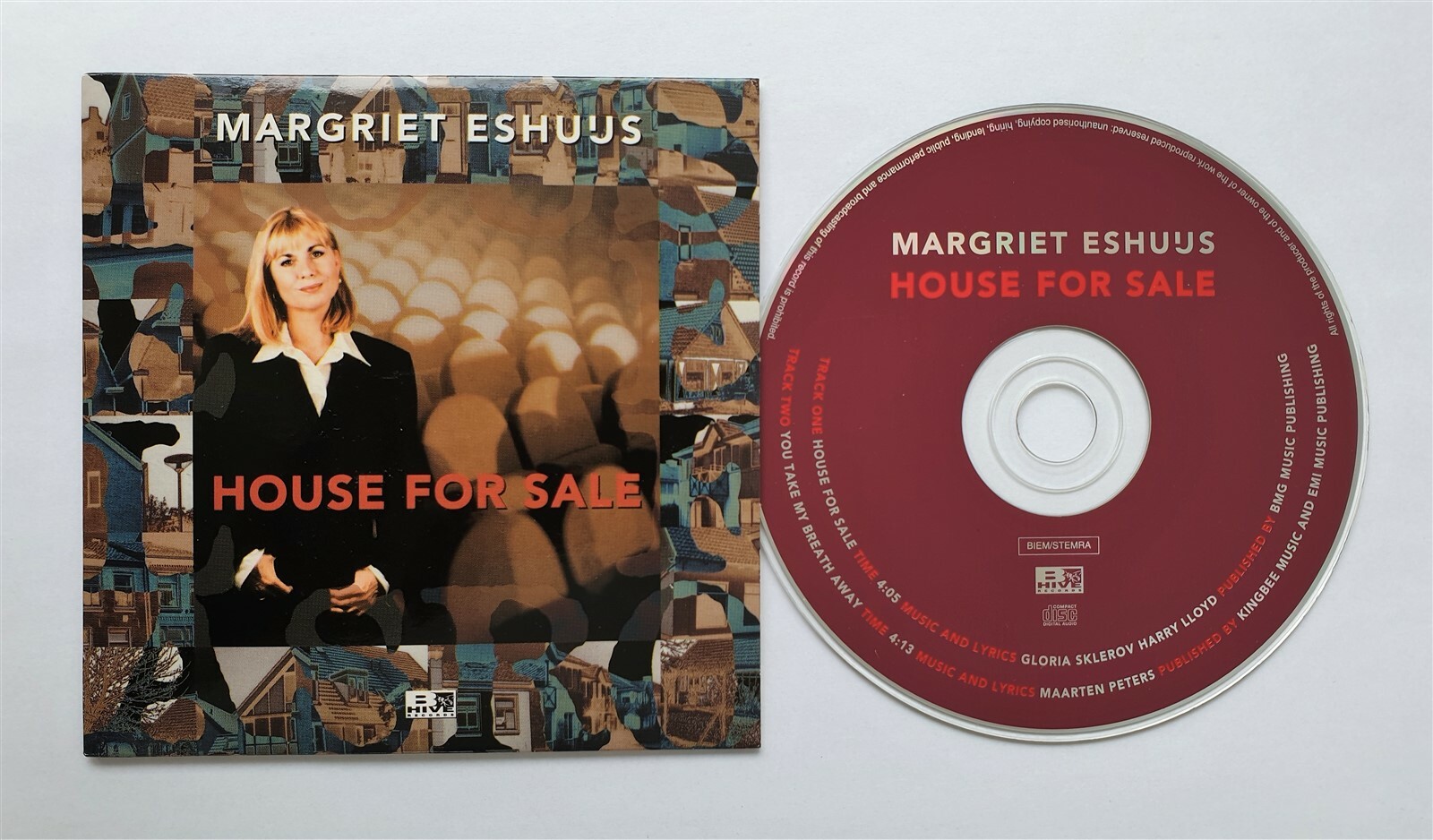 MARGRIET ESHUIJS House for sale 2track CD Single Card sleeve * Eshuys