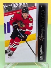 Mike Hardman YOUNG GUNS 21-22 Upper Deck #208 Chicago Blackhawks