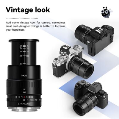 TTArtisan 40mm F2.8 APS-C Macro Lens for Sony E Nikon Z Fuji X M43