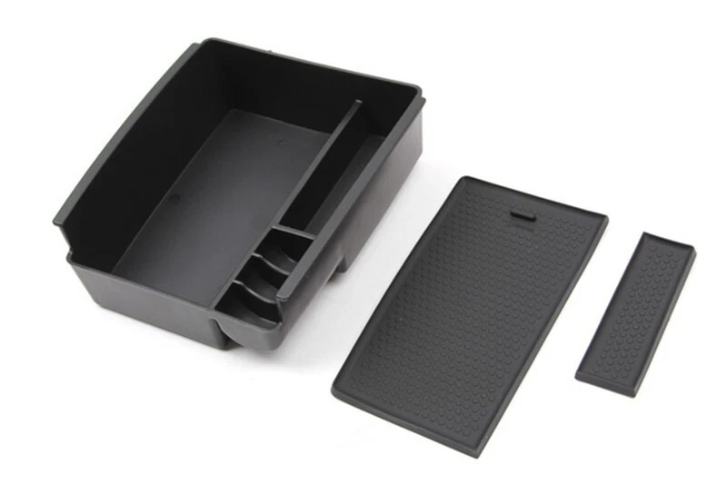 Bandeja organizadora de caja de almacenamiento reposabrazos consola central coche para Volvo V40 2013-2017 Foto 3 de 3