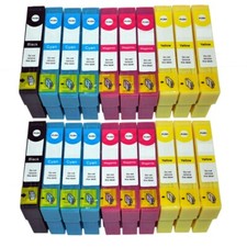 20 XL Druckerpatronen für Epson WF2520 WF2530 WF2540 WF2630 2660 2670 2750 2760