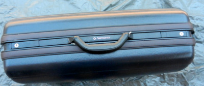 Samsonite Silhouette 5 Hard Shell Wheeled Luggage W/Keys 29'' New Color Black
