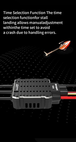 ZTW 32-Bit Skyhawk Brushless ESC Telemetry 6-14S HV SBEC for Helicopter Airplane - Picture 10 of 29