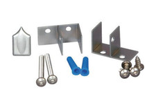 Asi Global Partitions 40-8448100 Return Headrail, Aluminum