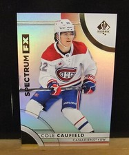 2023-24  cole caufield  sp authentic  spectrum fx  canadiens  bounty unscratched