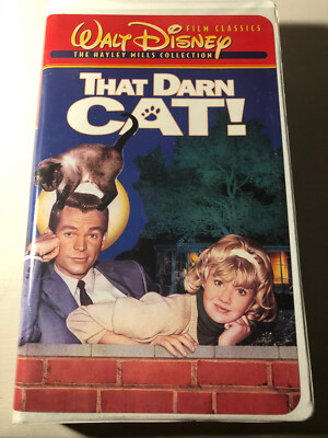 That Darn Cat VHS Walt Disney Classic Hayley Mills Dean Jones That Darn Cat!